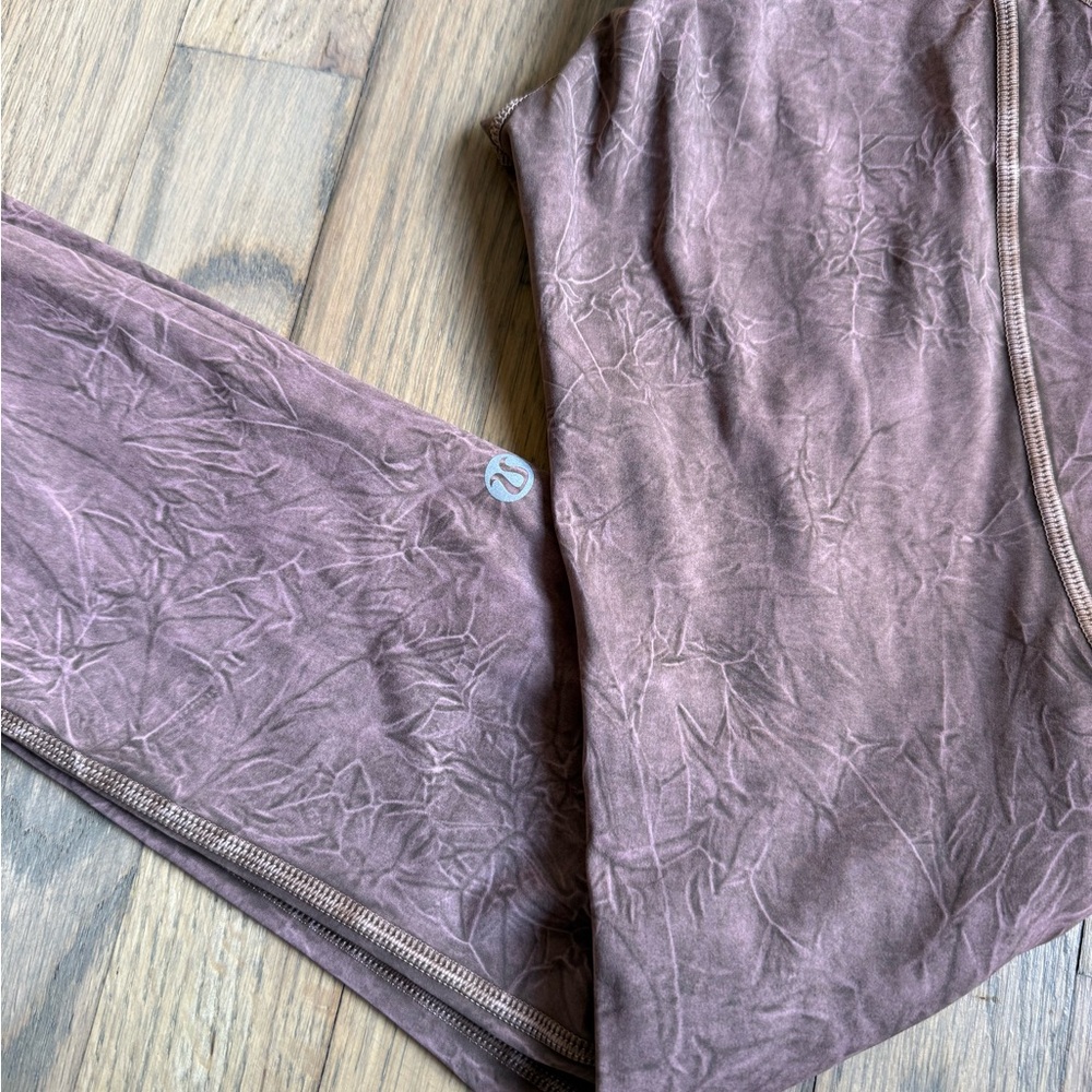 Lululemon Crushed Mauve/Brown High-Rise Leggings - Picture 2 of 6